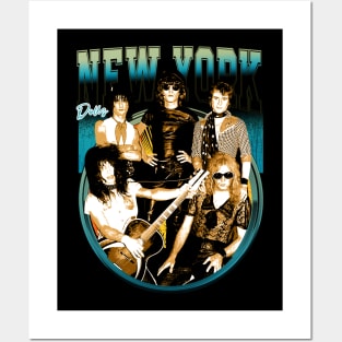 New York Dolls Anthems Visualizing Rock 'N' Roll Legends Posters and Art